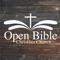 At Open Bible Christian we love God and we love people