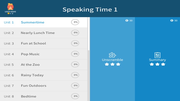 Speaking Time 1