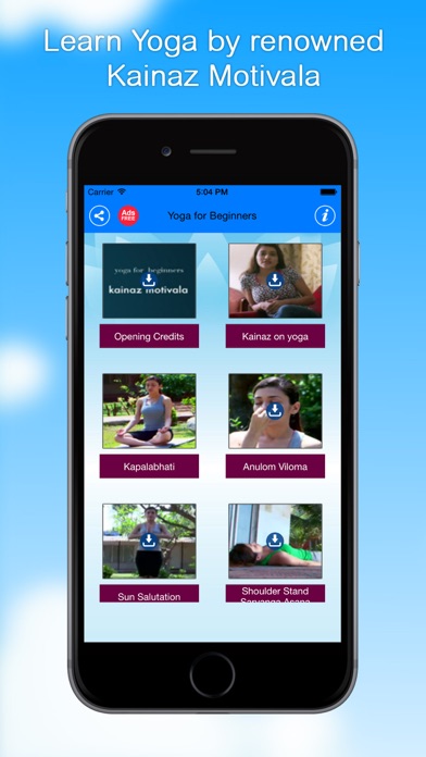 YOGA FOR BEGINNERS TUTORIAL VIDEOS