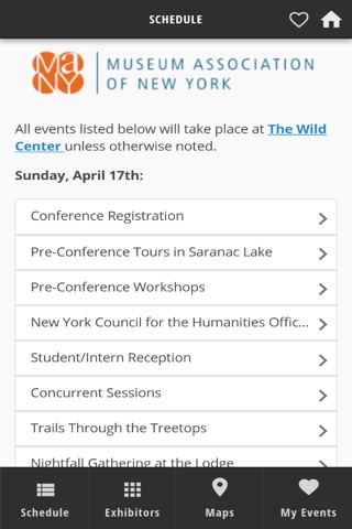 Museum Association of New York (MANY) Conference screenshot 4
