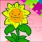 Flower jigsaw puzzle free game for adults, toddler, kids, boy, girl or children