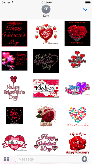 Valentine Animated Sticker for iMessage(圖5)-速報App