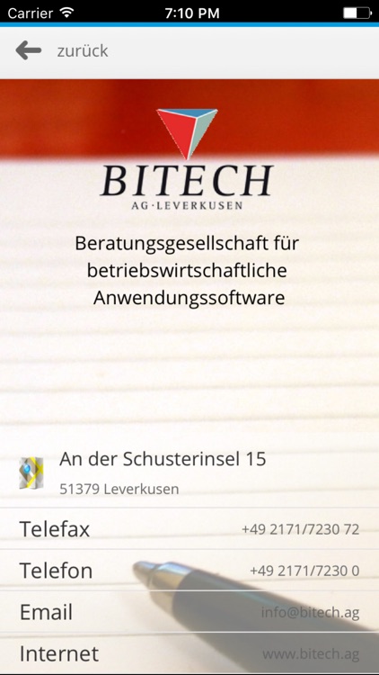 Bitech Mobile Administration Cockpit