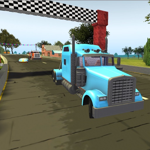 Road Driving Simulator:  Future Truck Racer Icon