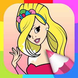 Princess Coloring Pages - Coloring Book for Kids