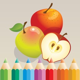 Fruit Coloring Book: Learn to color & draw fruits