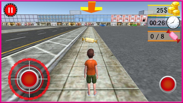 Kids Bicycle Candy Speed Collection Simulator 3D