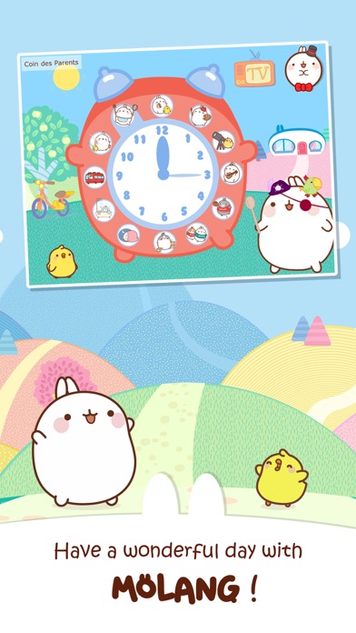 MOLANG: A HAPPY DAY - FUN GAMES FOR TODDLERSのおすすめ画像1