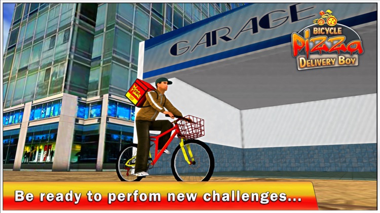 Bicycle Pizza Delivery Boy & Riding Simulator screenshot-3