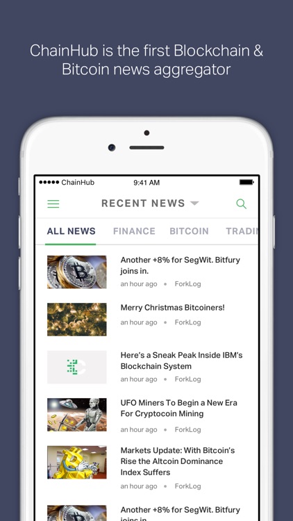 ChainHub — Blockchain and Bitcoin News Aggregator