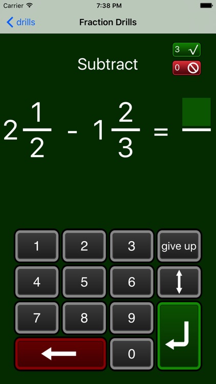 Fraction Drills screenshot-3