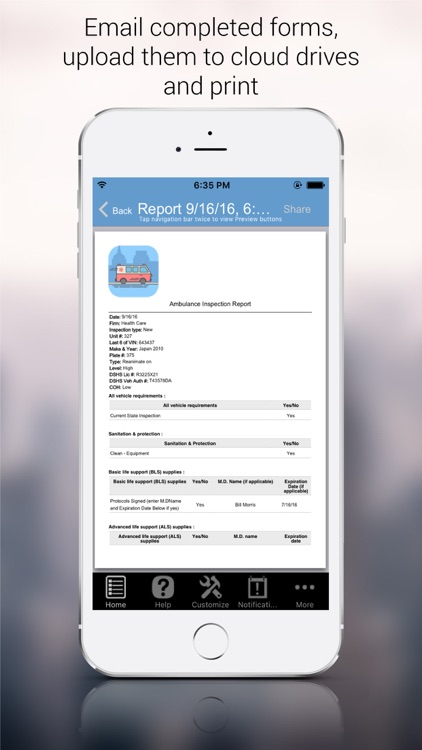 Ambulance Inspection screenshot-4