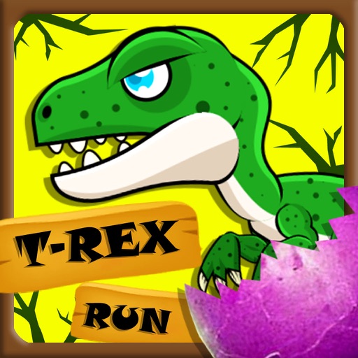 T-Rex Run Tyrannosaurus World Dinosaurs Jurassic Icon
