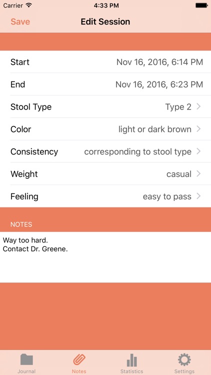 Stool Log screenshot-4
