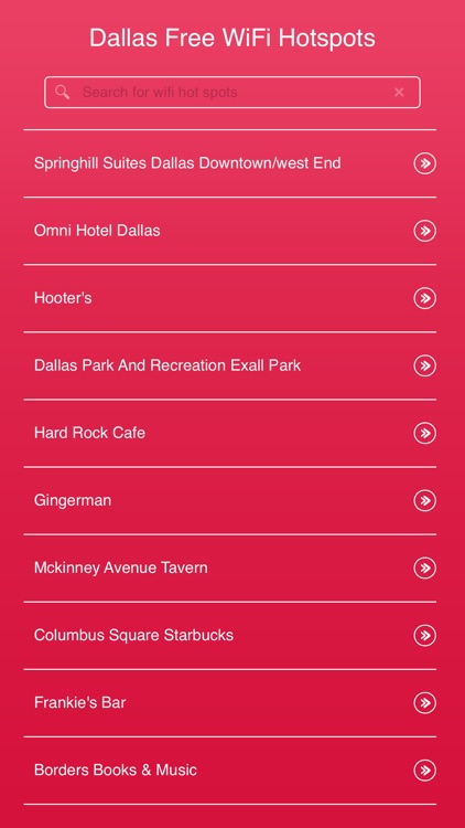 Dallas Wifi Hotspots