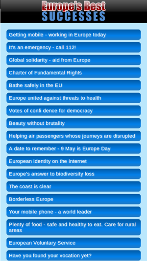 Europe Best Successes(圖1)-速報App