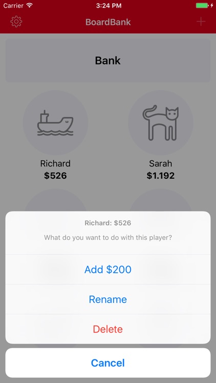 BoardBank - Money Manager for Board Games