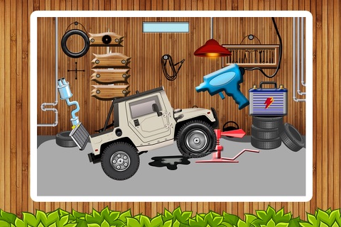 Tyre Repairing Shop - Little Kids Workshop Game screenshot 2