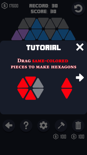 Make Hexagon - Merge Six Hexa(圖3)-速報App