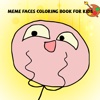 Meme Faces Coloring Book For kids