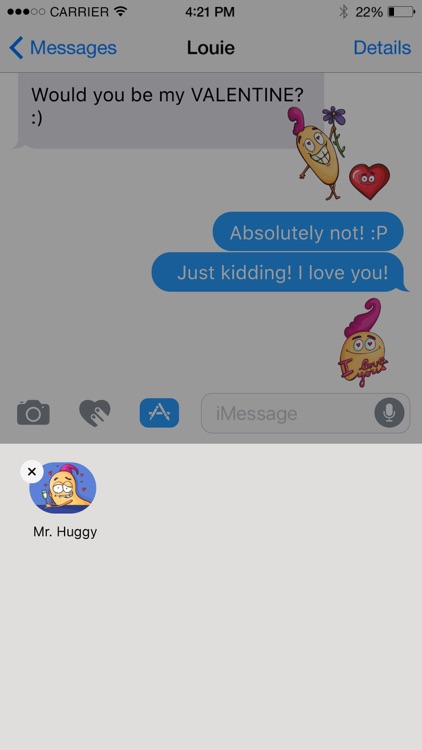 Mr Huggy Stickers