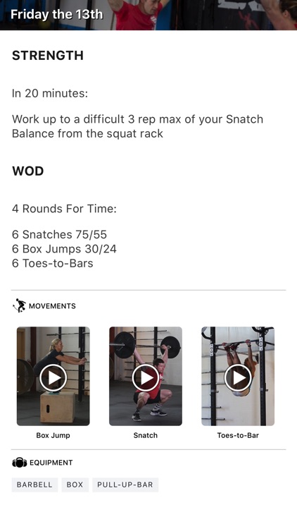 Pocket WOD