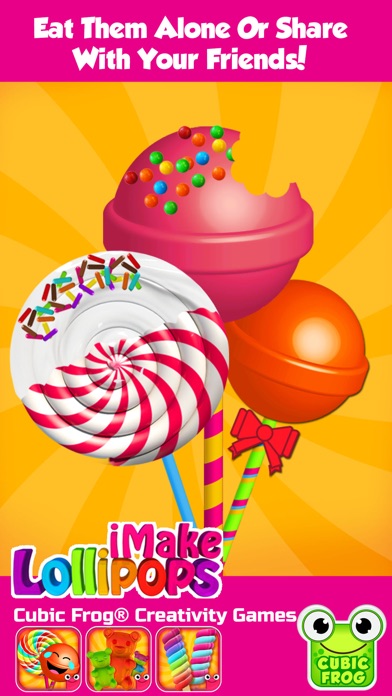 CANDY MAKER FOOD GAMES-IMAKE LOLLIPOPS FOR KIDS 3.15 IOS GAME GIẢI TRÍ CANDY MAKER FOOD GAMES-IMAKE LOLLIPOPS FOR KIDS 3.15 IOS