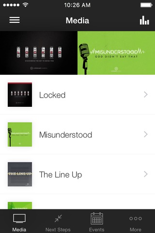 LifePoint App - náhled