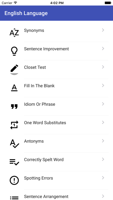 How to cancel & delete English Language Practice Mock Tests from iphone & ipad 2