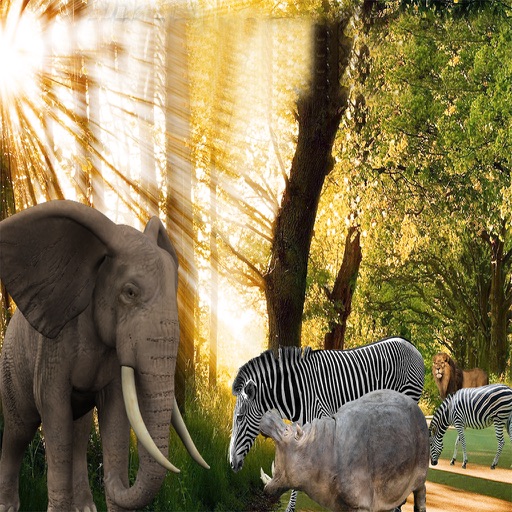 Jungle Animals Attack-Elephant Simulator Game iOS App