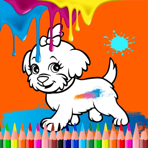 Coloring Best Funny Animal Version Icon
