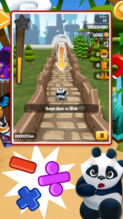 How to cancel & delete Math Run: Panda Chase - School Edition from iphone & ipad 2