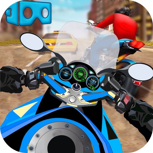 VR Traffic Bike Rider : High-Way Stunt Racer 2016 Icon