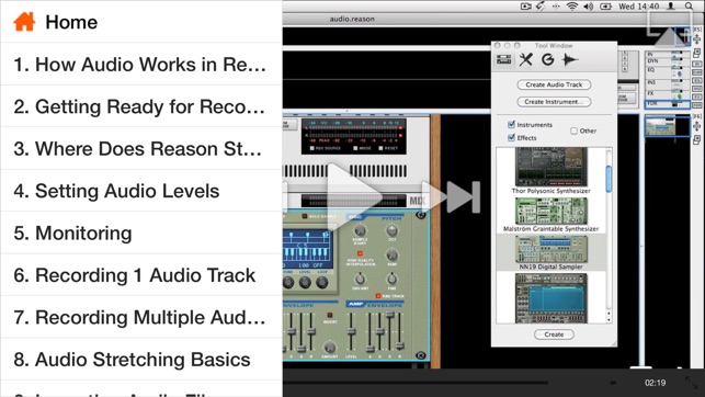 MPV's Reason 6 105 - Working With Audio(圖2)-速報App