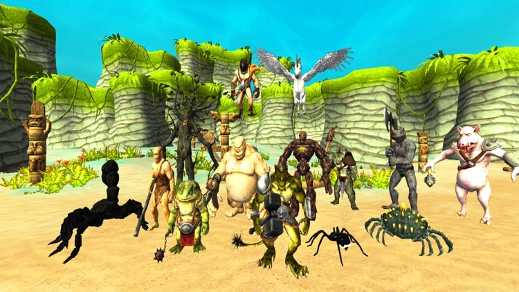 Monsters And  Fantastic Beasts Island Survival screenshot-3