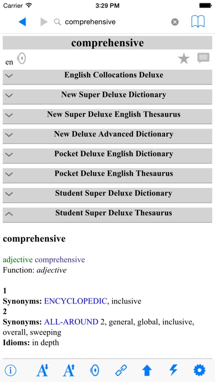 New Contemporary Dictionaries Collection screenshot-3