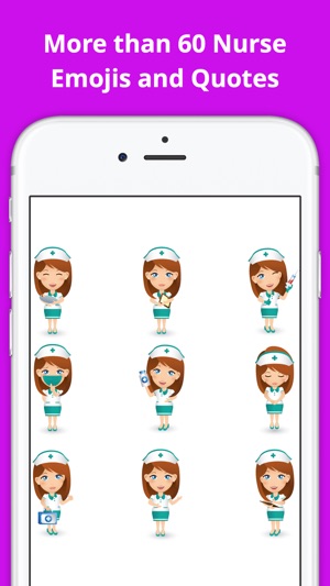 Nursemoji 2017 - Nurse Emoji and Stickers Keyboard(圖2)-速報App