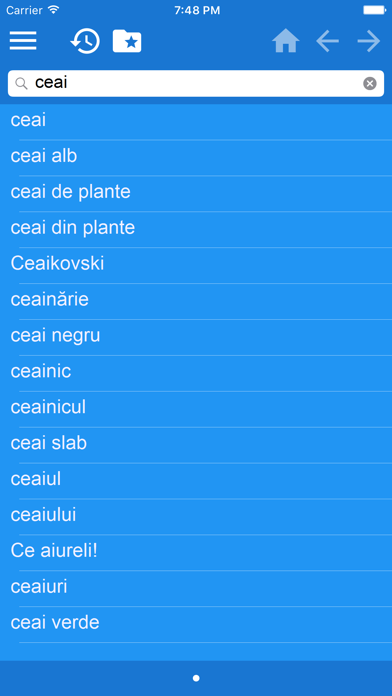Dicționar poliglot română screenshot 2