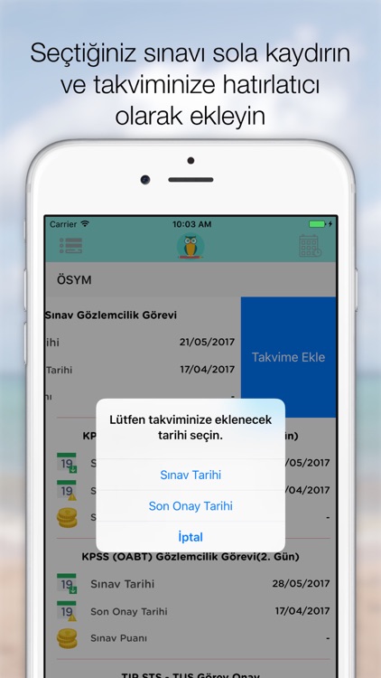 Gözetmen - Sınav Görevlerini Takip Edin