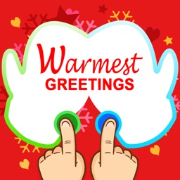 Warmest Greetings - Left and Right Drawing