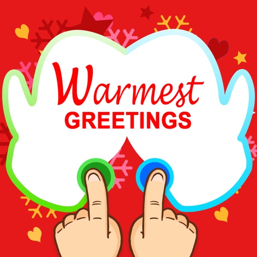 Warmest Greetings - Left and Right Drawing