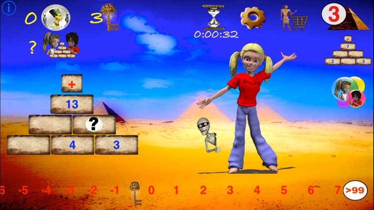 Math Pyramid-Fitness for the mind with mathematics screenshot-0