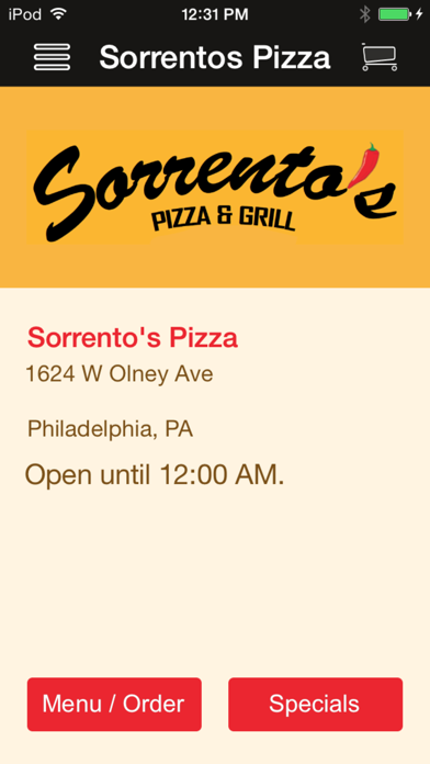 How to cancel & delete Sorrento's Pizza from iphone & ipad 1