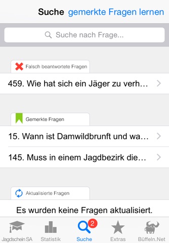 Jagdschein Sachsen-Anhalt screenshot 3