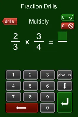 Game screenshot Fraction Drills hack