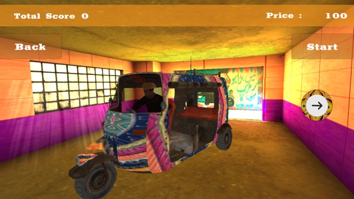 Tuk Tuk Auto Rickshaw Parking 3D Simulation