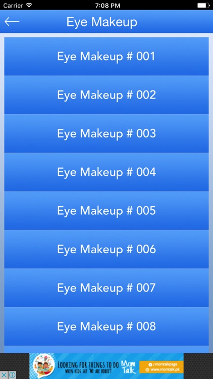 Eye Makeup Steps