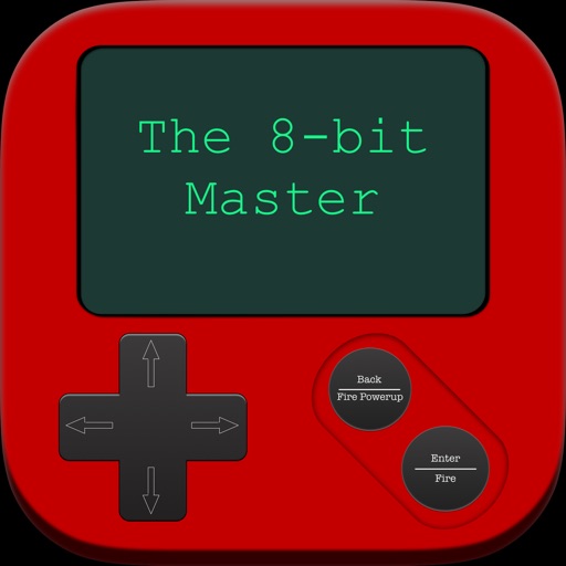 The 8-bit Master: The Handheld Gaming Console Icon