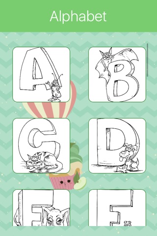 ABC Alphabet Coloring Book for Kids & Toddlers screenshot 3