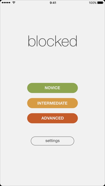 blocked infinite